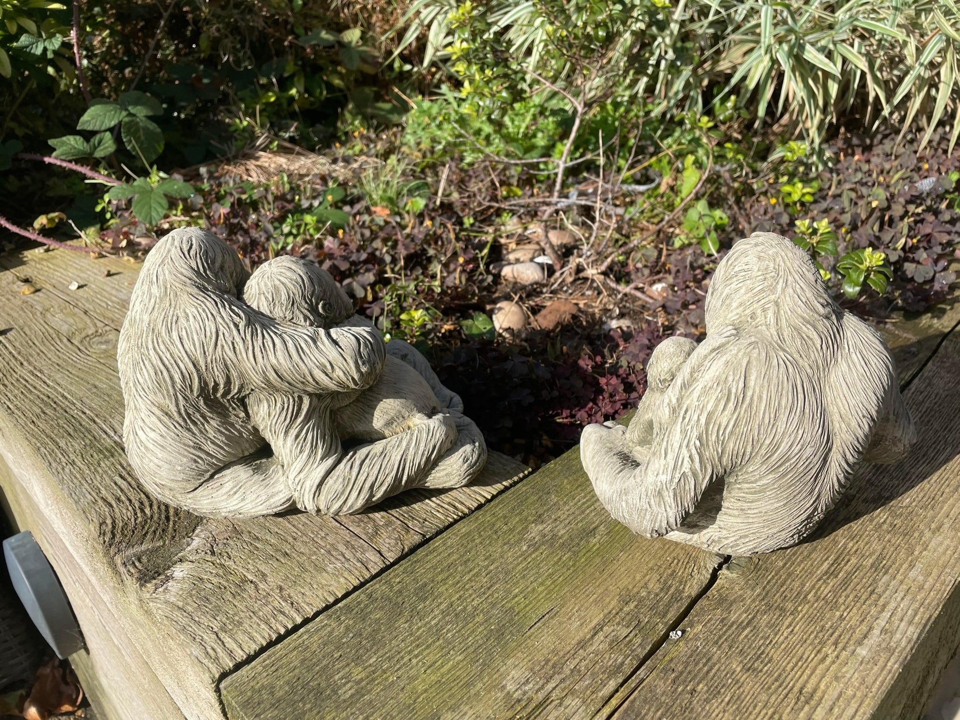 Orangutan Statue Set - Backyard Bliss