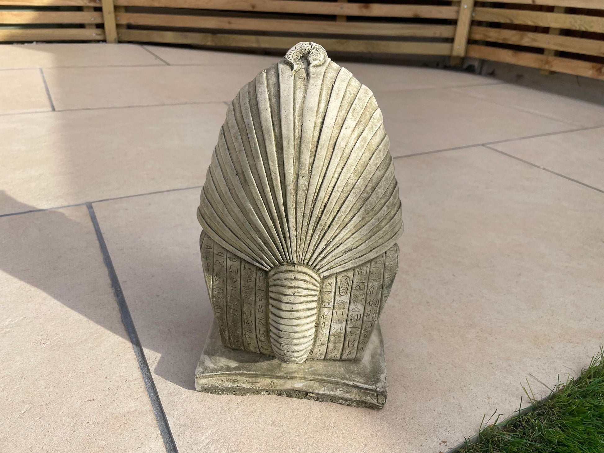 Pharoah Head Statue - Backyard Bliss