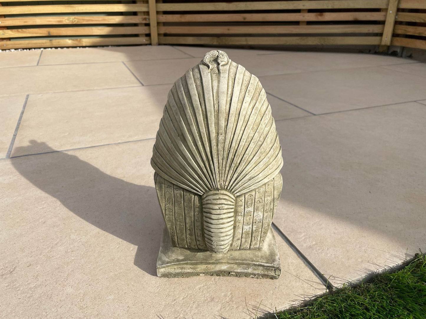 Pharoah Head Statue - Backyard Bliss