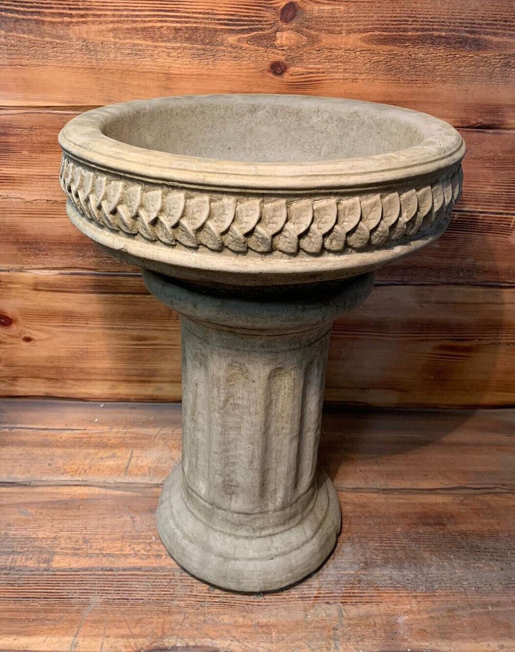 Roman Deco Inspired Bird Bath - Backyard Bliss