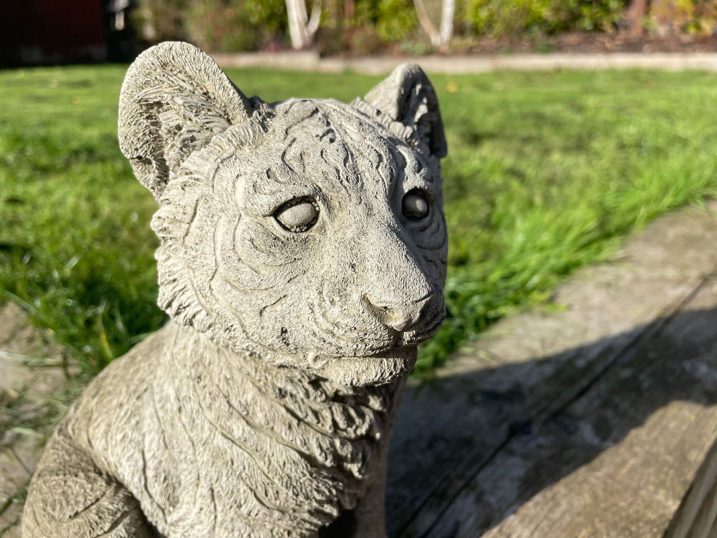 Tiger Cub Statue - Backyard Bliss