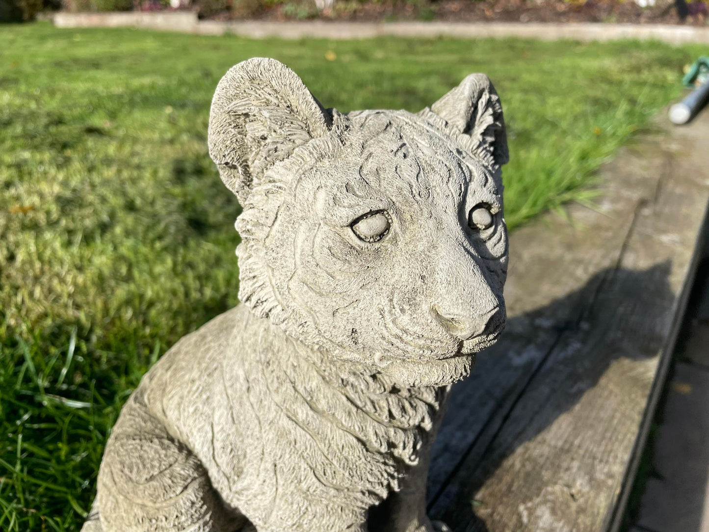 Tiger Cub Statue - Backyard Bliss